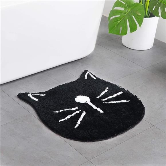 Bathroom Rug NonSlip Soft Shower Mat Washable,Absorbent Bath Mat for Living Room - Picture 1 of 7
